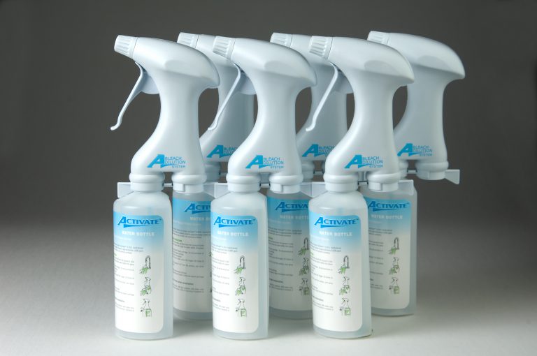 Bleach Spray bottle by Activate for Hospitals & Labs